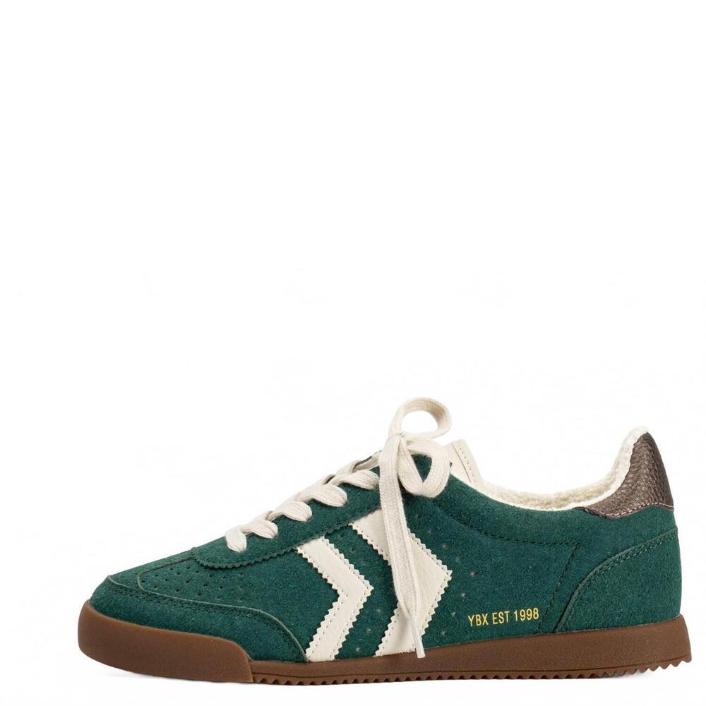 NEW YELLOWBOX women's neevan lace up sneaker in green